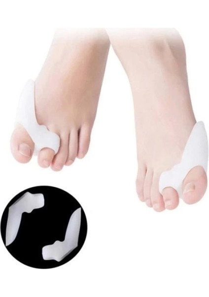 Baş Parmak Bunyon Silikonu Parmak Arası Destek Medikal Silikon Ağrı Azaltmaya Yardımcı - Lisinya modelleri