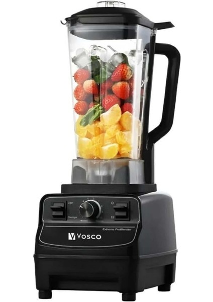 Güçlü 1600W 2l Polikarbon Blender, Buz Kırıcı, Dayanıklı ve Şık Tasarım fiyatları