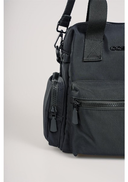 kadın El ve Omuz Askılı Kumaş Çanta