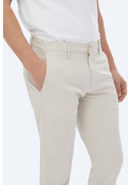 Vizon Dokuma Slim Fit Casual Pantolon