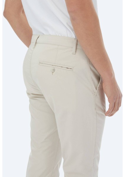 Vizon Dokuma Slim Fit Casual Pantolon