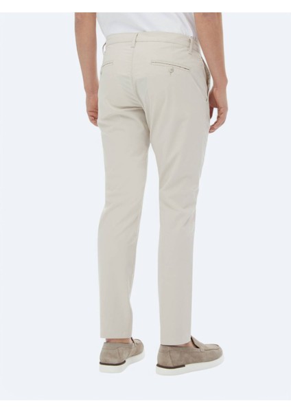 Vizon Dokuma Slim Fit Casual Pantolon