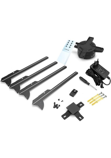 Z7H 3D Hologram Fan - Holografik Video Görüntü Projektörü 52 cm (Uzaktan Kumanda - Wifi - Telefon App) fırsatları