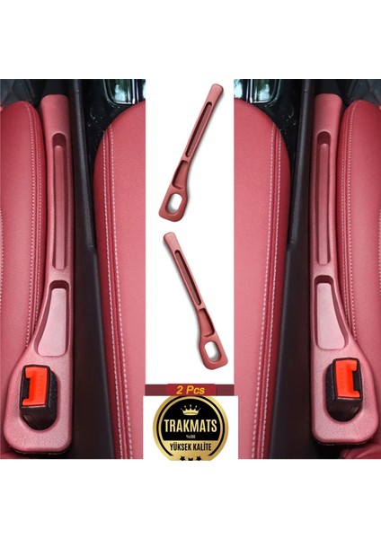 Ford Fiesta 2014-2015-2016-2017 Araba Koltuk Kenar Boşluk,organizer,ikili Set Bordo