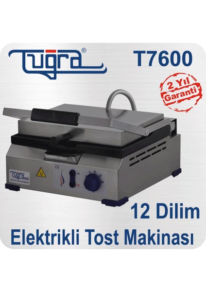 Gri 12 Dilim Elektrikli Tost Makinesi, Pratik ve Şık Tasarım fiyatları