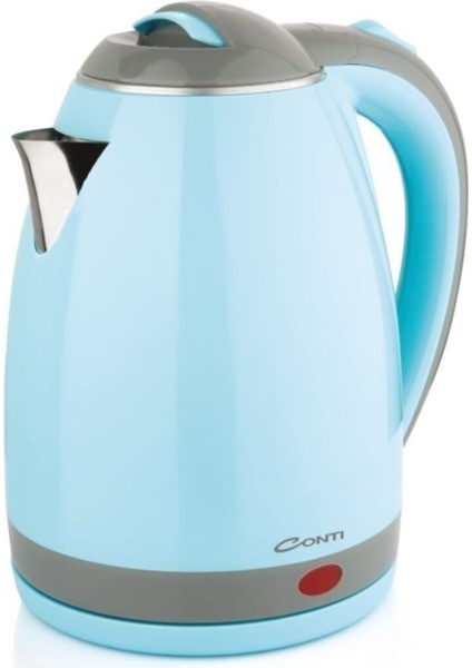 Çiftli Su Isıtıcı Kettle, Mavi, Şık ve Kullanışlı Elektronik Cihaz