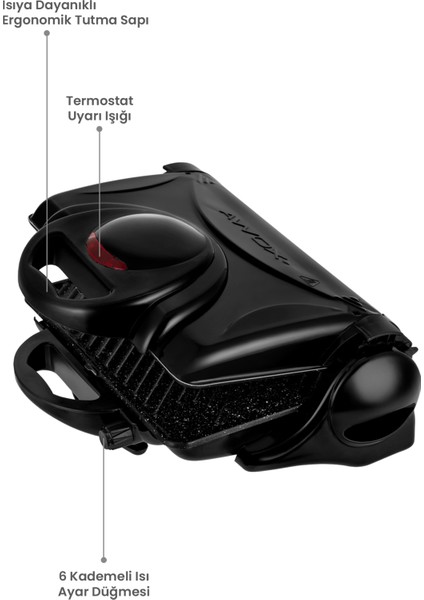 Çift Taraflı 180° Açılabilen 1800W Tost ve Izgara Makinesi, Şık Siyah Renk fiyatları