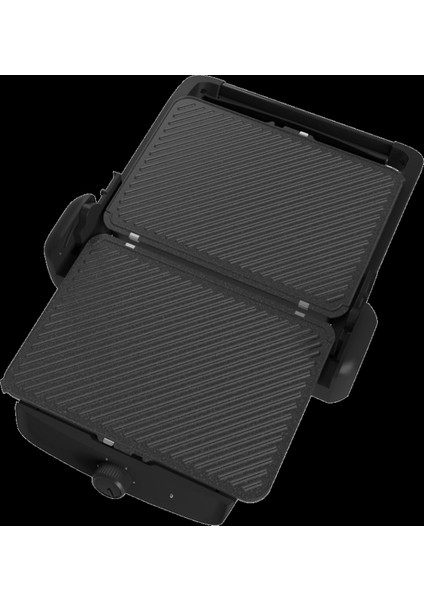 Siyah Tost Makinesi, Pratik ve Şık Tasarım, Hızlı Isıtma, Kolay Temizlik