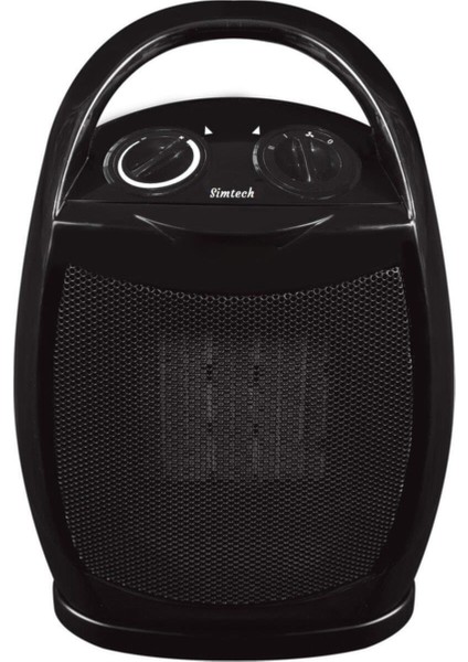 Fanlı Seramik Isıtıcı Siyah, Hızlı ve Güçlü Isıtma, Enerji Tasarruflu, Kompakt Tasarım indirimleri