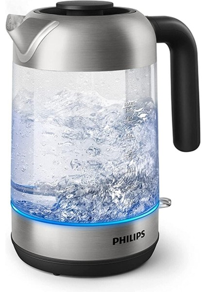 Cam Kettle 1,7 Lt, Beyaz, Şık ve Dayanıklı Elektrikli Su Isıtıcı