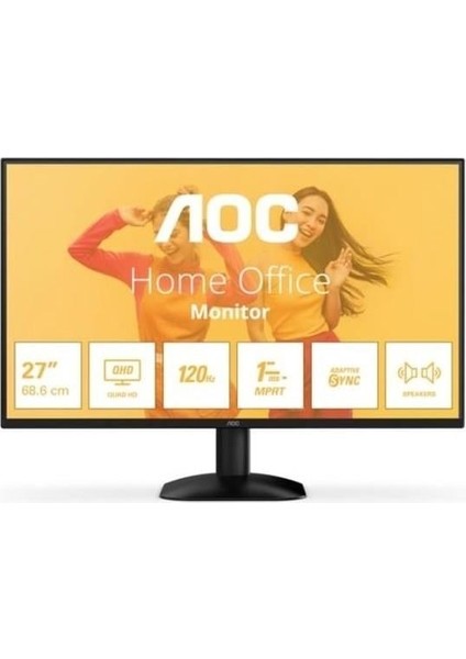 27" IPS Q27B35S3 1ms 120Hz Hdmı-Dp Ev Ofis Tipi Monitör (2560 x 1440)