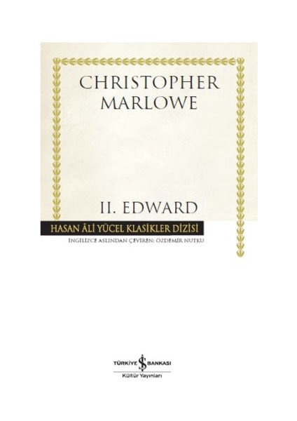 2. Edward - Hasan Ali Yüce Klasikleri (Ciltli)