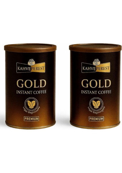 Gold Instant Coffee – 200GR Kutu X2