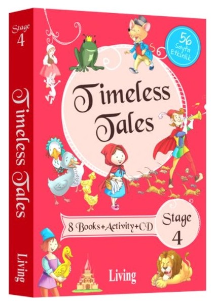 Timeless Tales Stage 4 (8 Books+Activity+Cd)