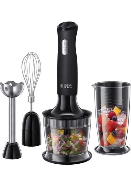 Matte Siyah El Blender Seti 24702-56, Şık ve Kullanışlı Mutfak Gereci