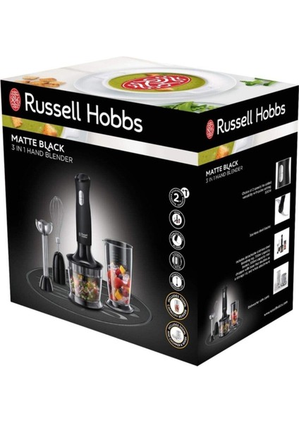 Matte Siyah El Blender Seti 24702-56, Şık ve Kullanışlı Mutfak Gereci fiyatları