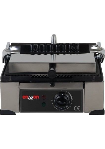 Ev Tipi 8 Dilim Demir Döküm Tost Makinesi, 1550W, 30X23 Cm, Gri