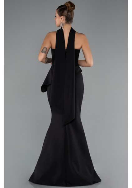 Taşlı Straplez Yaka Peplum Kesim Uzun Abiye ABU5329 fiyatları