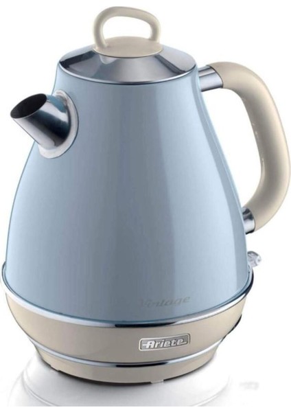 Vintage 2869 Çelik Kettle Mavi ve Beyaz, Şık ve Dayanıklı Ev Gereçleri fiyatları