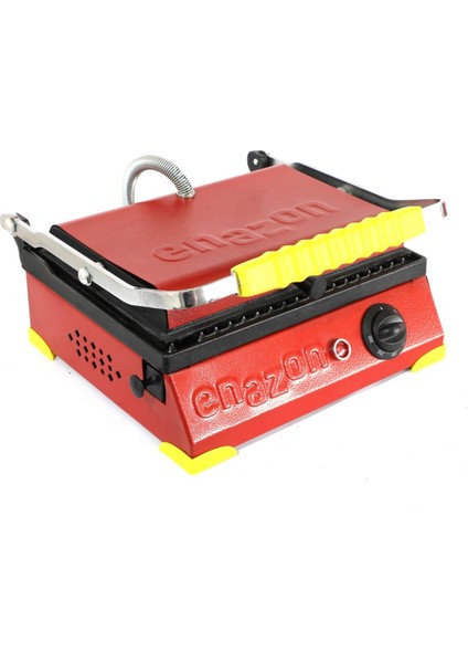 8 Dilim Demir Döküm Tost Makinesi, Kırmızı-Sarı, Endüstriyel Kalite fiyatları