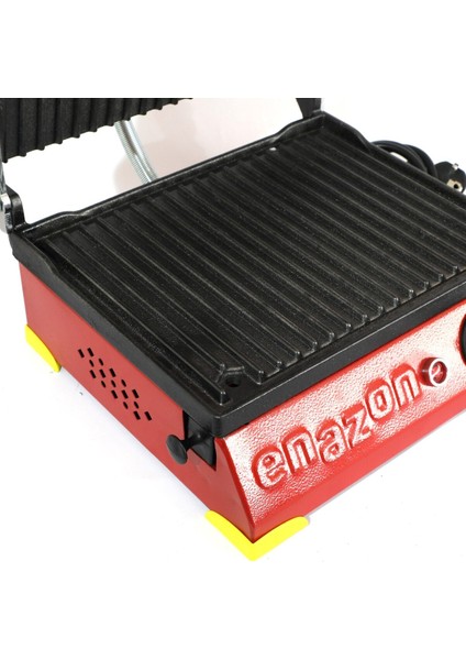 8 Dilim Demir Döküm Tost Makinesi, Kırmızı-Sarı, Endüstriyel Kalite modelleri