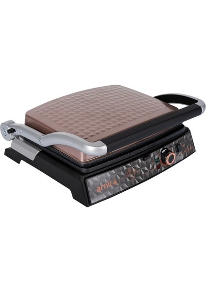 Renkli Granit Izgaralı Tost Makinesi GH26250, Pembe modelleri