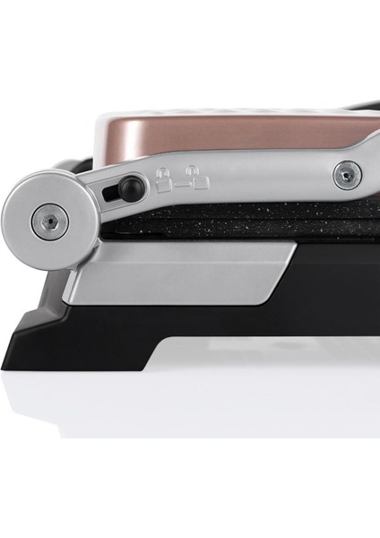 Renkli Granit Izgaralı Tost Makinesi GH26250, Pembe