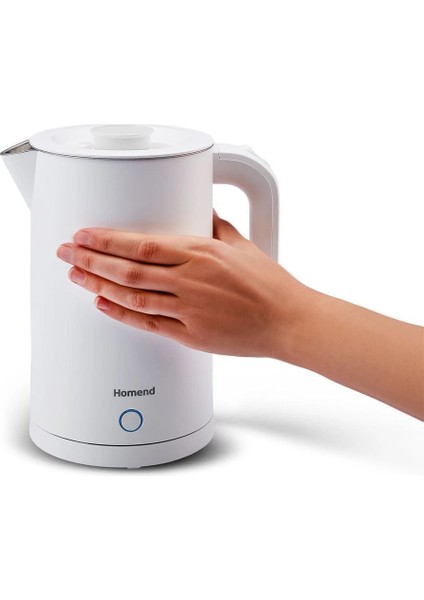 Paslanmaz Çelik 2200W, Çift Kaplamalı, Ses Yalıtımlı, Cooltouch Özellikli Beyaz fırsatları