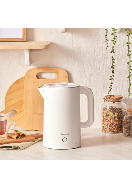 Paslanmaz Çelik 2200W, Çift Kaplamalı, Ses Yalıtımlı, Cooltouch Özellikli Beyaz indirimleri