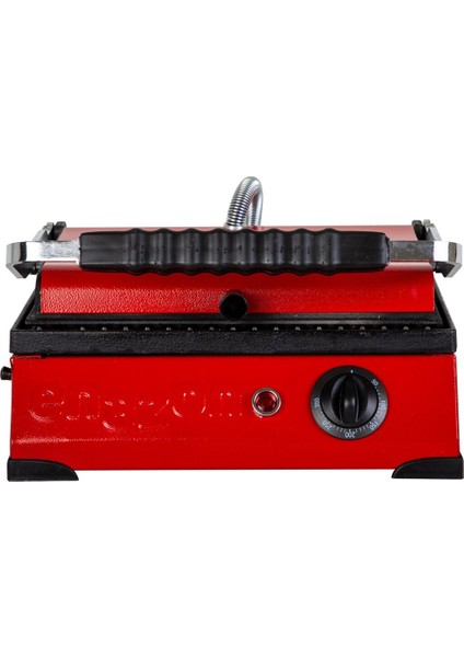 8 Dilim Demir Döküm Tost Makinesi, Kırmızı, Endüstriyel Kalite, 30X23 Ölçü fırsatları