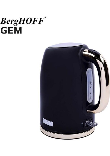 1.7 L Siyah Gold Su Isıtıcı, Şık ve Kullanışlı Ev Gereci fiyatları