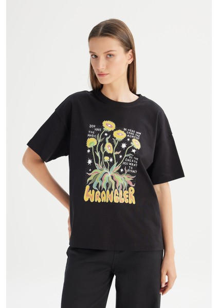 %100 Pamuk Loose Fit Rahat Kesim Bisiklet Yaka Tişört modelleri