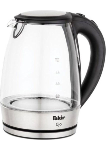 Çok Renkli 1800 ml Cam Su Isıtıcı Kettle, Şık ve Dayanıklı Tasarım