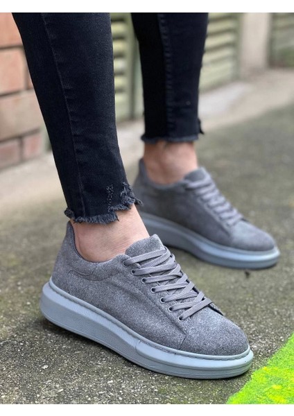 ZRN-X500 Bağcıklı Casual Günlük Erkek Sneaker Gri Süet fiyatları