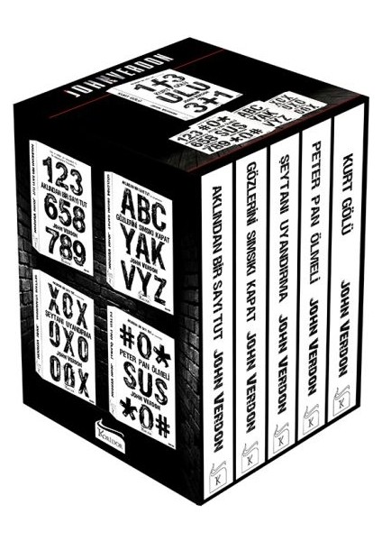 John Verdon Polisiye Seti (Kutulu 5 Kitap)
