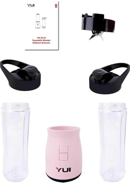 Çok Renkli 2 Şişeli Sağlıklı Smoothie Blenderi modelleri