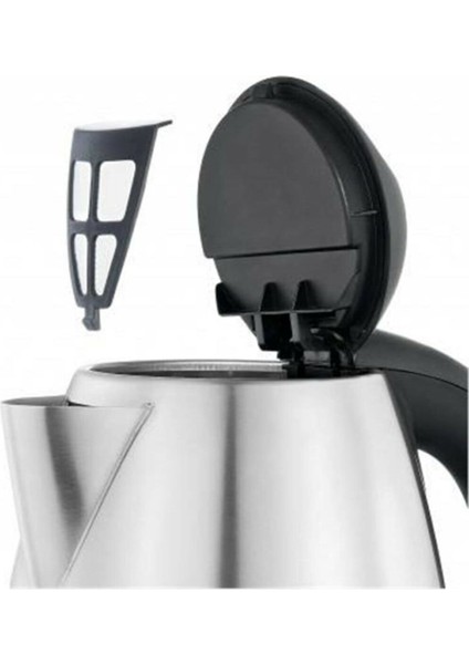 Gümüş Renkli 1,7 Lt Çelik Su Isıtıcı, 2400 W fırsatları