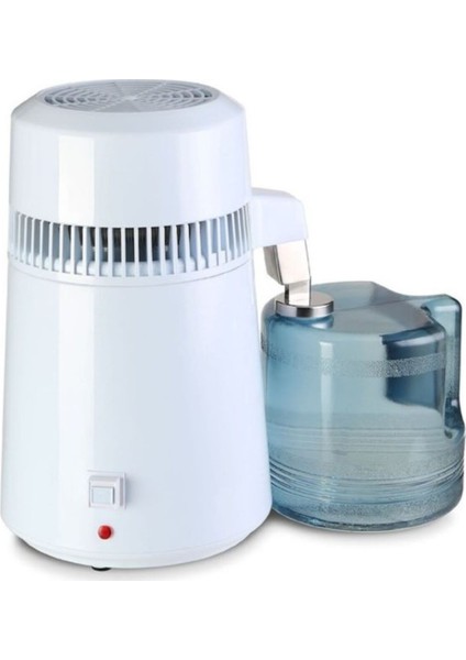 Saf Su Arıtma ve Damıtma Cihazı, 0 Ppm Gümüş Suyu Uyumlu, Beyaz Renk