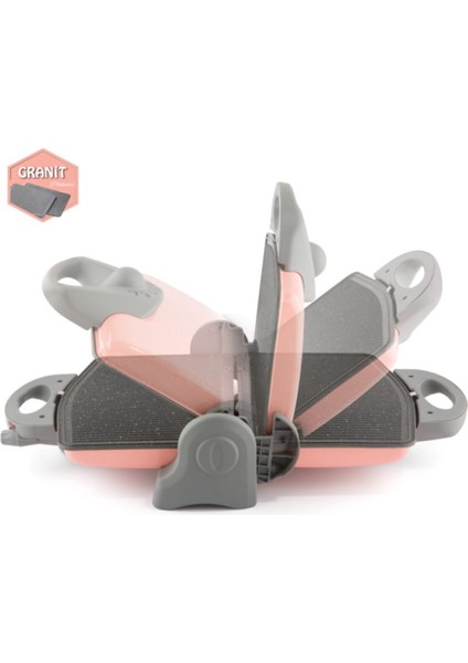 Pembe Granit Plakalı Tost Makinesi, 4 Yıl Garanti ile Kullanıma Hazır fırsatları
