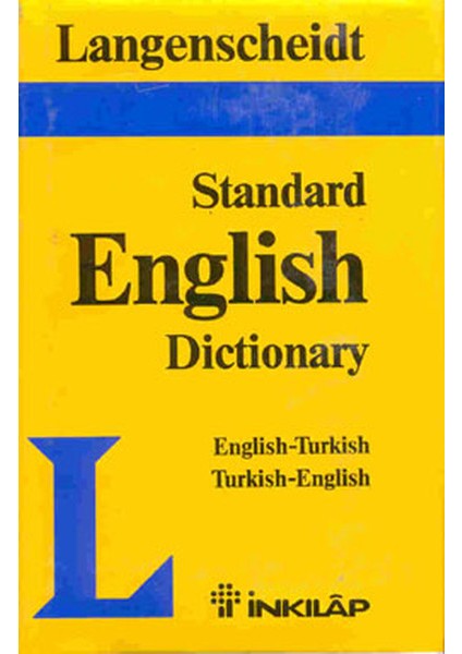 Ingilizce Türkçe Langenscheidts Standart Sözlük