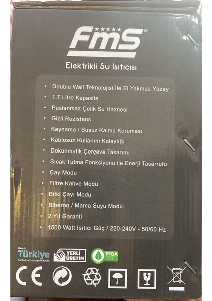 Lıfe Pro Kettle Beyaz, Şık ve Kullanışlı Elektrikli Su Isıtıcısı fiyatları