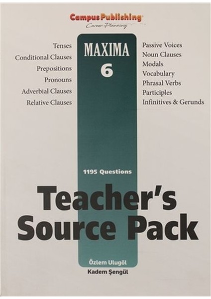 Teacher's Source Pack - Maxima 6