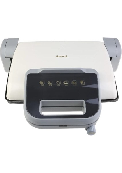 Krem Renkli 1800 W Tost Makinesi, Altın Detaylı, Pratik ve Şık Tasarım modelleri