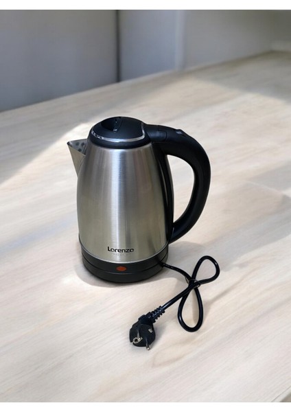 Çelik Elektrikli Su Isıtıcısı, 1.8l, 1500W, Şık Bej Renk Seçeneği