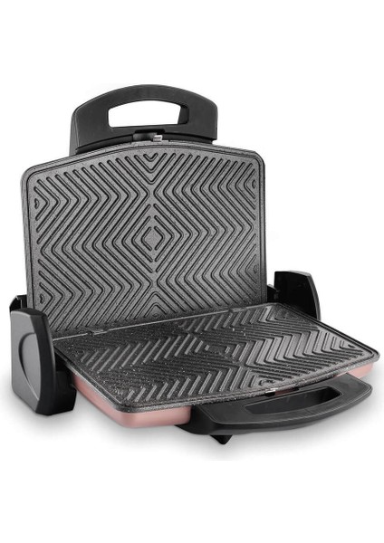 Renkli ve Şık Tasarımlı Kullanışlı Tost Makinesi, Beyaz Renk Seçeneğiyle. fırsatları