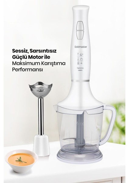 1000 Watt Turbo Hız Ayarlı Güçlü Blender Seti Beyaz, Pratik ve Şık Tasarım modelleri