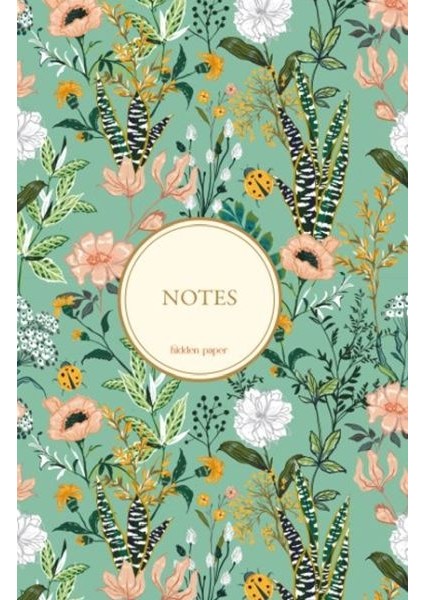 Bez Ciltli Çizgisiz Defter 10