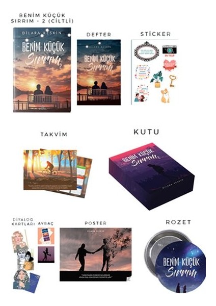 Benim Küçük Sırrım Set 2 (Hediyeli Özel Kutu)