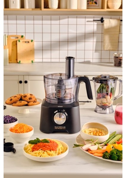 11'li Çok Amaçlı Mutfak Robotu, Siyah Gümüş, Güçlü 2500 W fiyatları