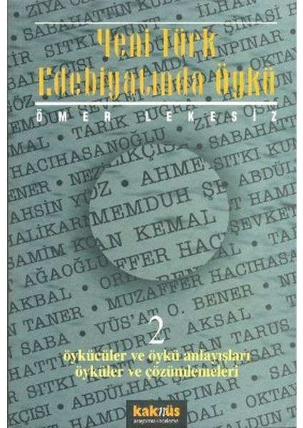 Yeni Türk Edebiyatında Öykü - 2